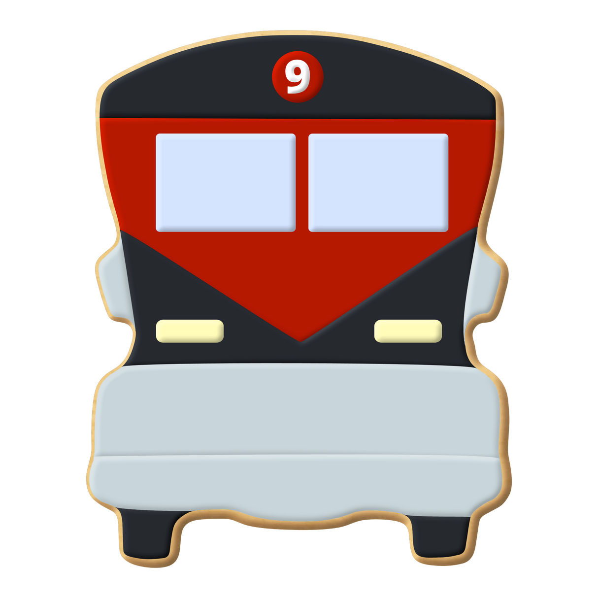 School Bus Front Cookie Cutter 3.5 in B1527
