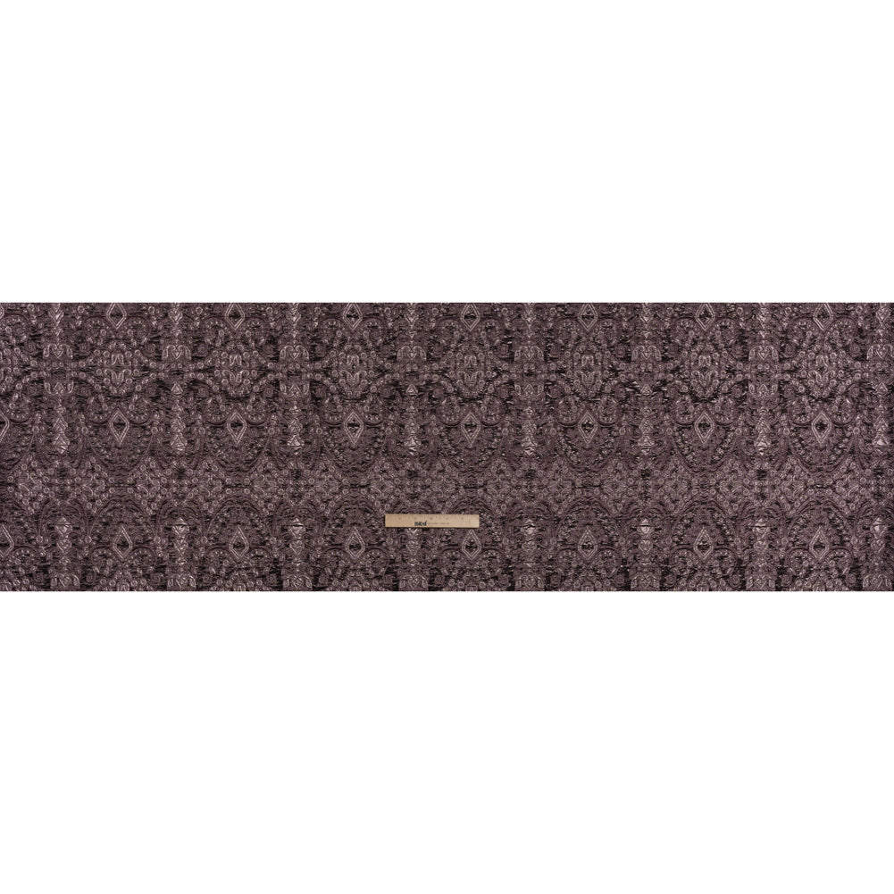 Metallic Luxury Brocade - Dusk Purple Fancy Chandeliers