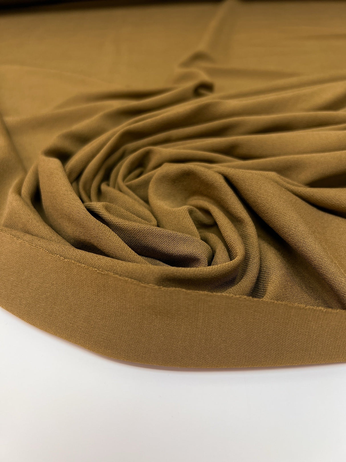 Viscose Knit Brown Green Fabric