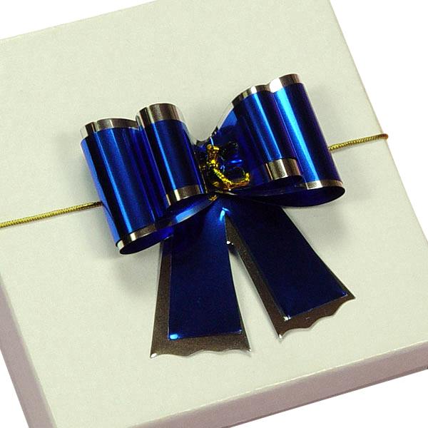 2" Metallic Bow Tie Bows Royal Blue Color 50 EACH / PACKAGE