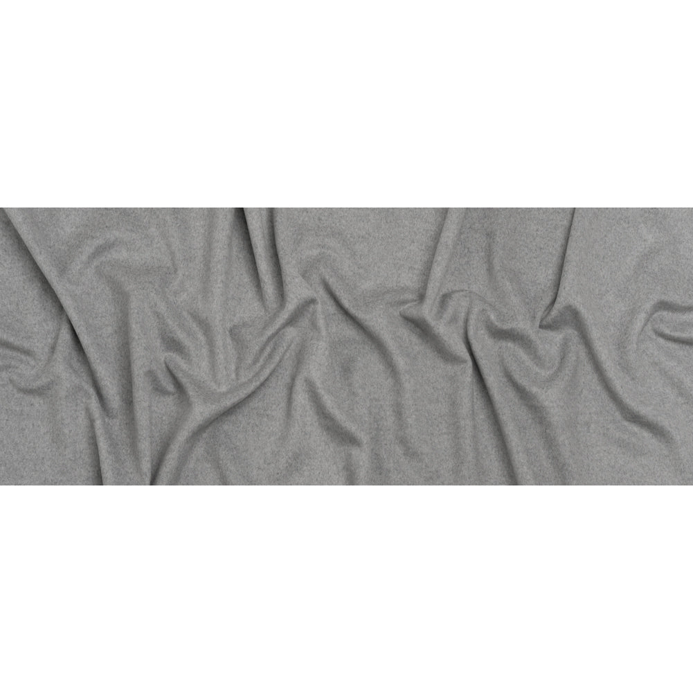 Brushed Wool Blend Coating - Light Gray - Emery Collection