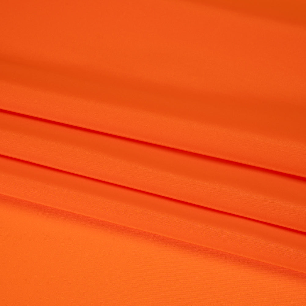 Stretch Polyester Twill Lining - Orange - Josephine Collection