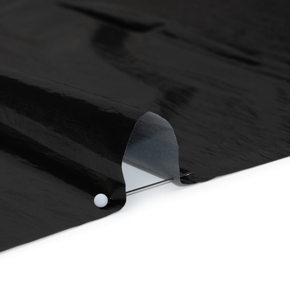 Faux Tyvek - Black - Greta Collection