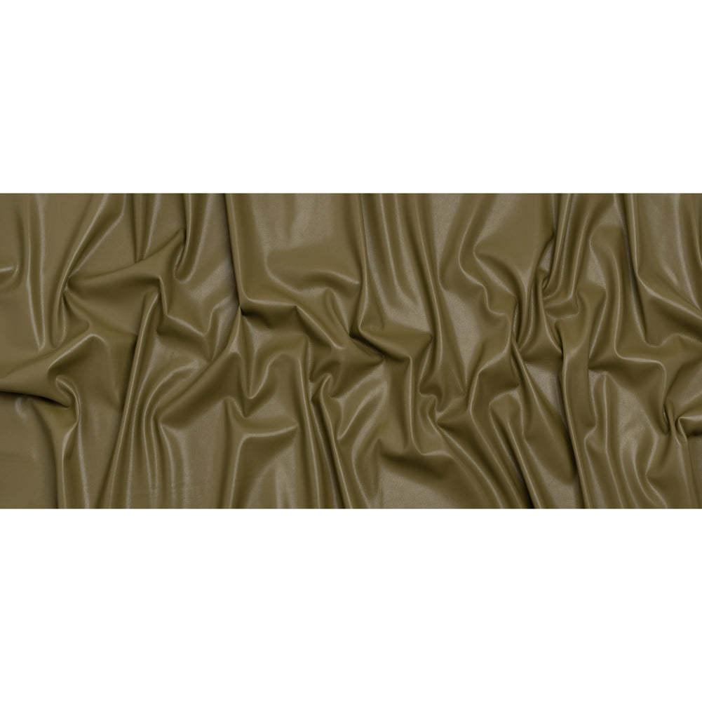 Buttery Faux Leather with Brushed Suede-like Backing - Olive - Veronica Collection