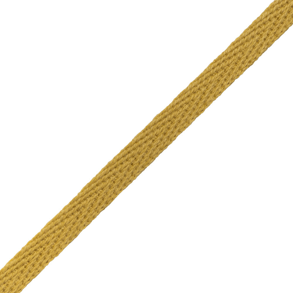 Cotton Twill Tape - 0.25" - Mustard