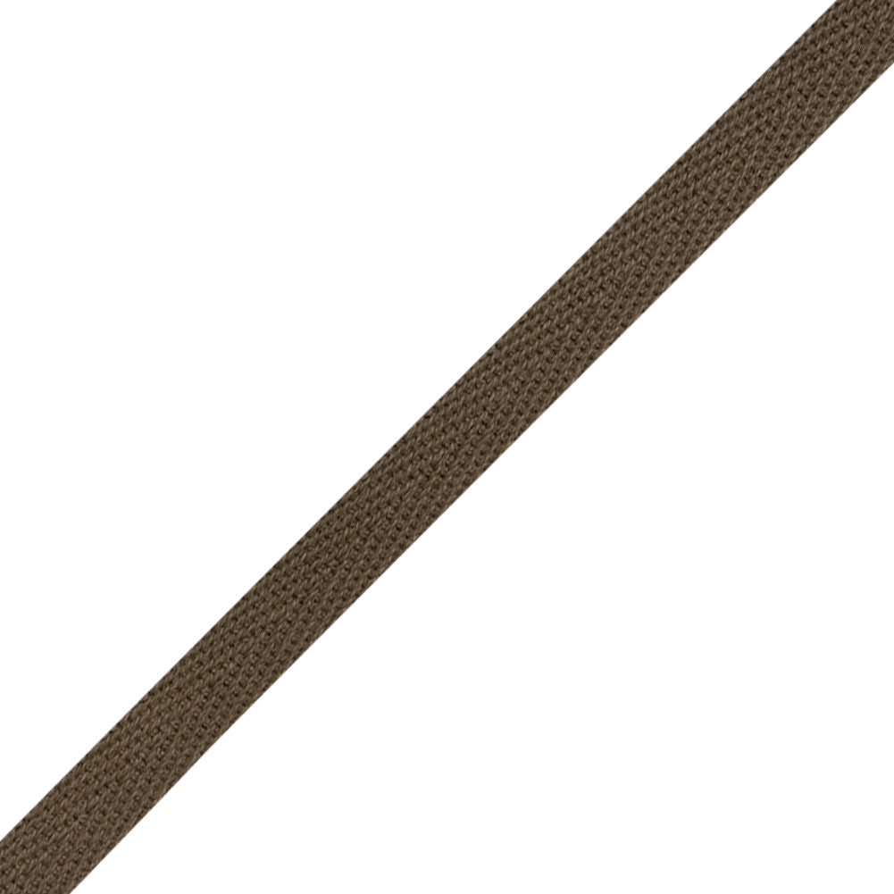Cotton Twill Tape - 0.375" - Shitake