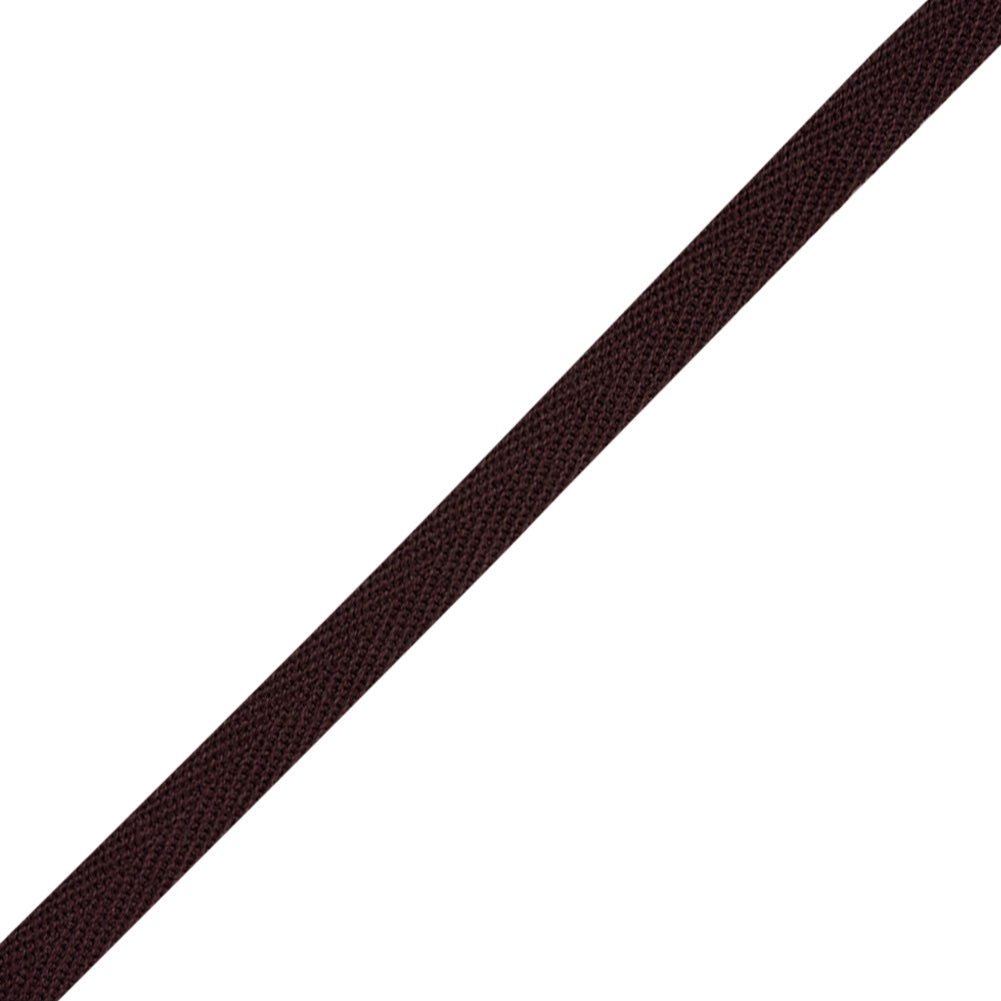 Cotton Twill Tape - 0.375" - Chocolate