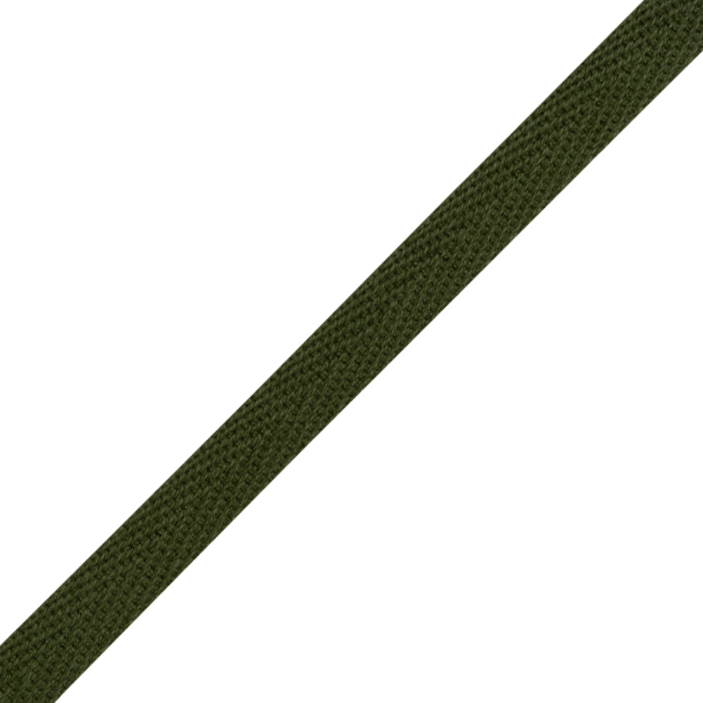 Cotton Twill Tape - 0.375" - Olive