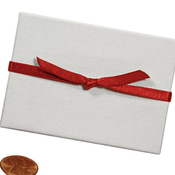 3/16" Thin Satin Stretch Loops – Red, 10" Length, 7" Max Stretch (200 Pieces per Pack)