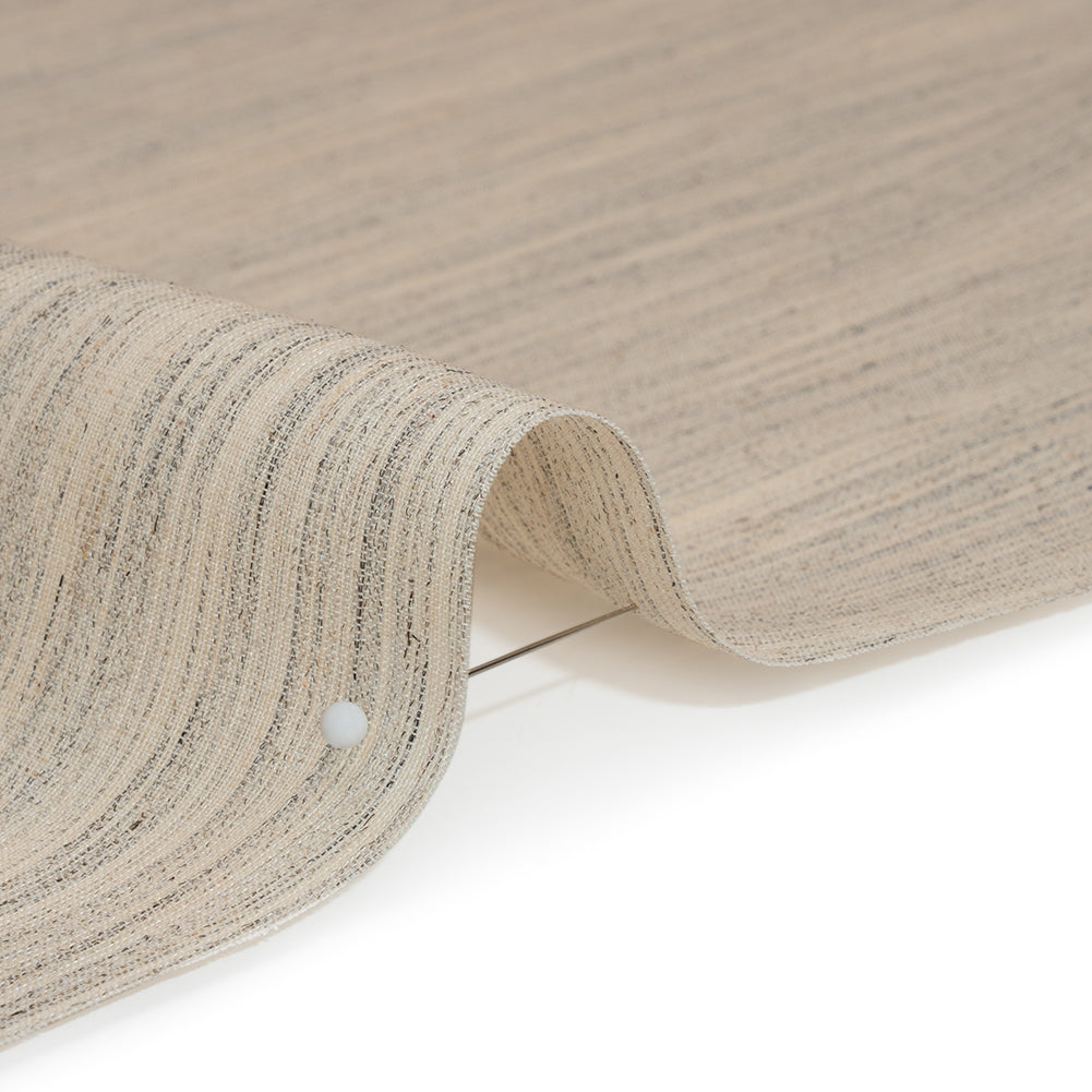 Horsehair Hymo Interlining - Beige and Gray Heathered