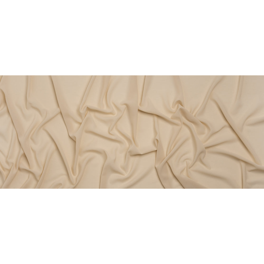 Polyester Double Georgette - Beige - Deadstock