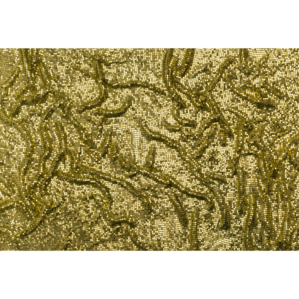 Aluminum Chainmail Fabric Panel, 3mm Tubular - Lime Green - Joan Collection