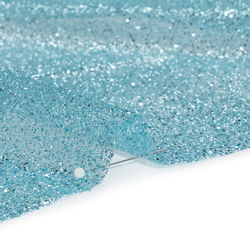 Glitter Tulle 5-yard Bundle - Baby Blue