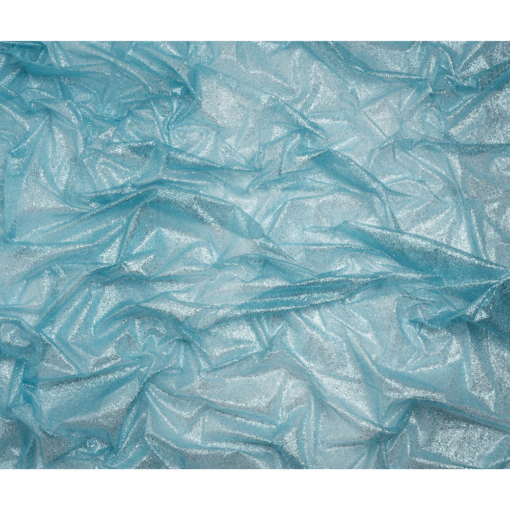 Glitter Tulle 5-yard Bundle - Baby Blue