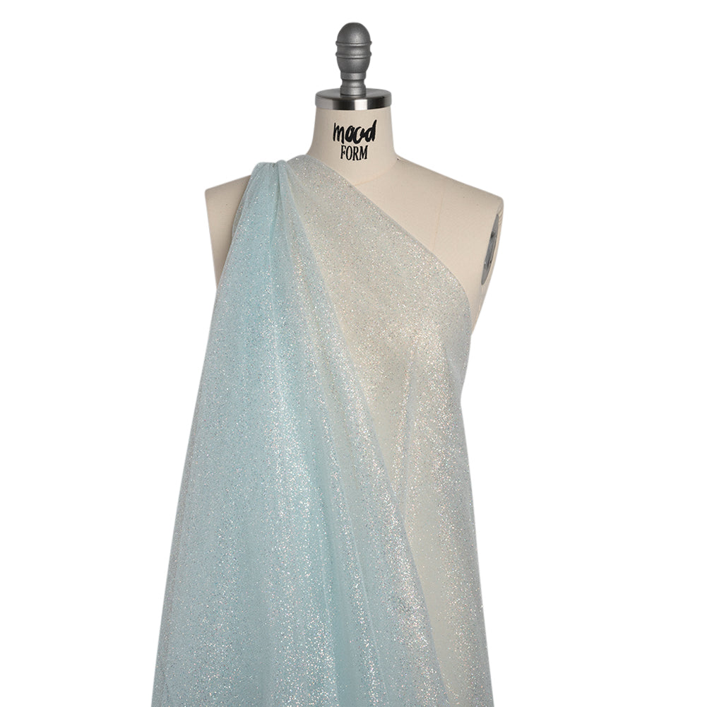 Glitter Tulle 5-yard Bundle - Clearwater Blue