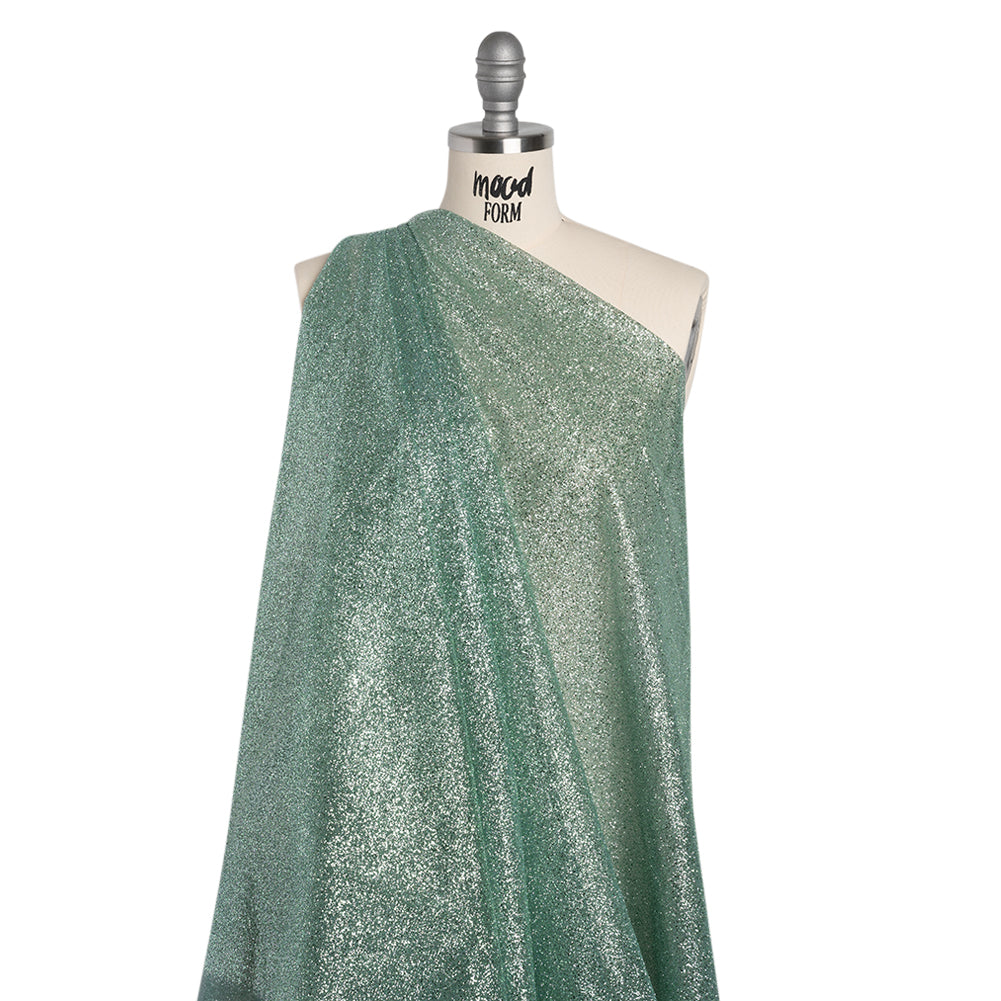 Glitter Tulle 5-yard Bundle - Sage