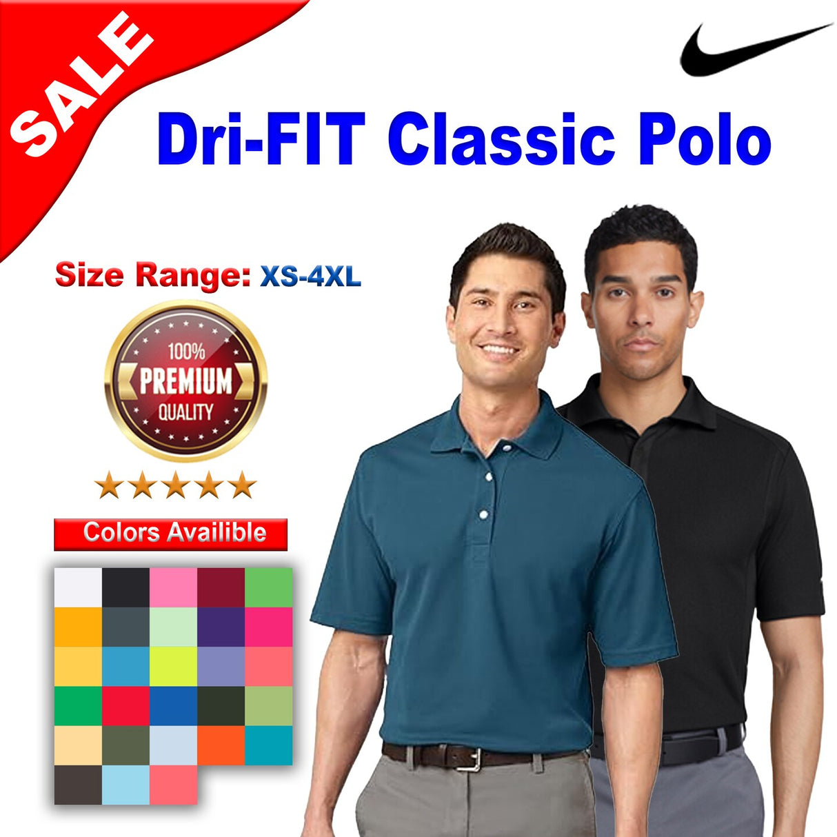 Nike® Dri-FIT Classic Polo