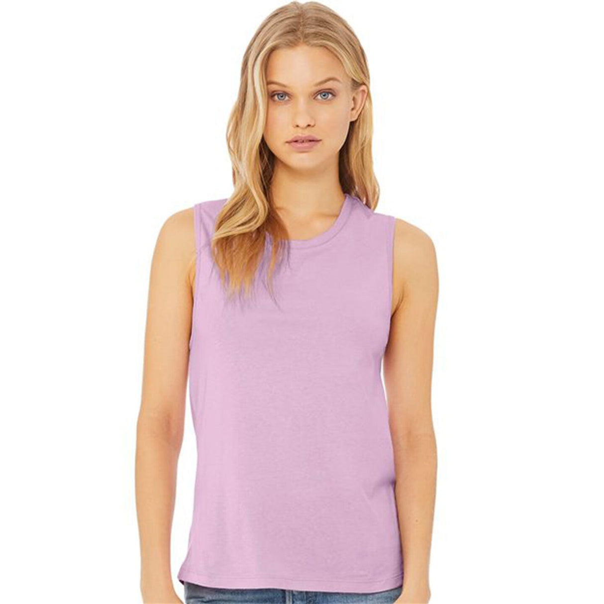 BELLA + CANVAS® Women's Jersey Muscle Crew Neck Short Sleeve Tank - 6003