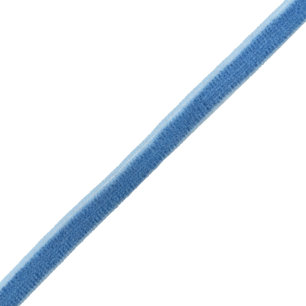 Velvet Ribbon Single Faced - 0.25" - Light Blue