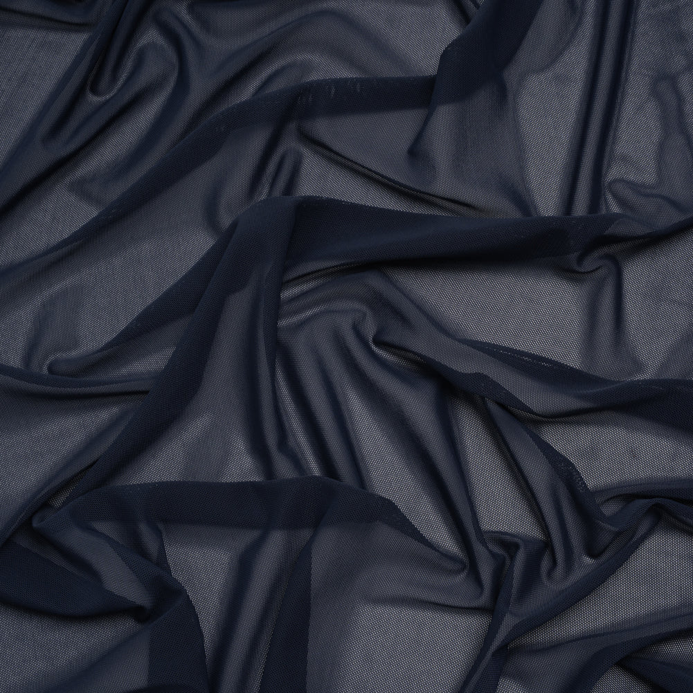 Nylon Stretch Mesh - Navy - Bernetta Collection