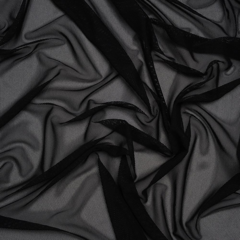 Nylon Stretch Mesh - Black - Bernetta Collection