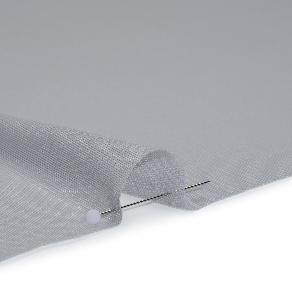 Nylon Stretch Mesh - Silver - Bernetta Collection