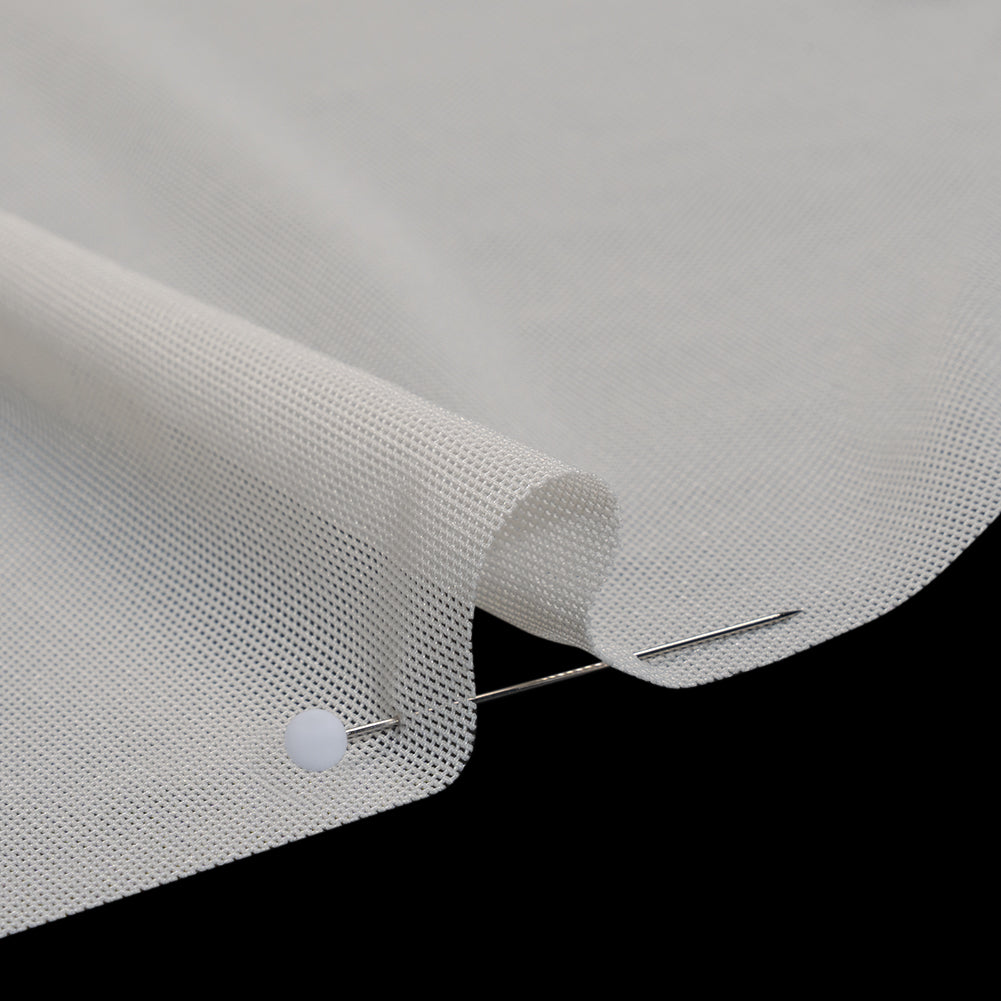 Nylon Stretch Mesh - Ivory - Bernetta Collection
