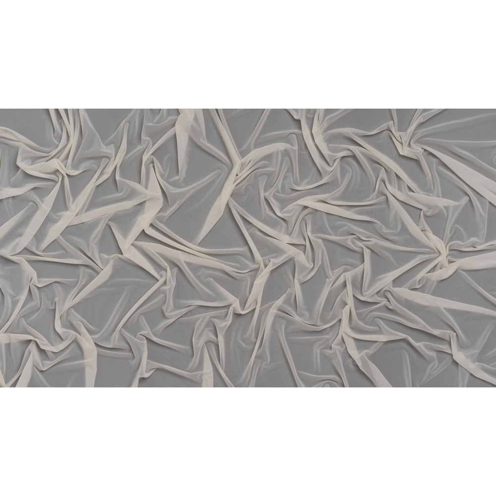 Nylon Stretch Mesh - Ivory - Bernetta Collection