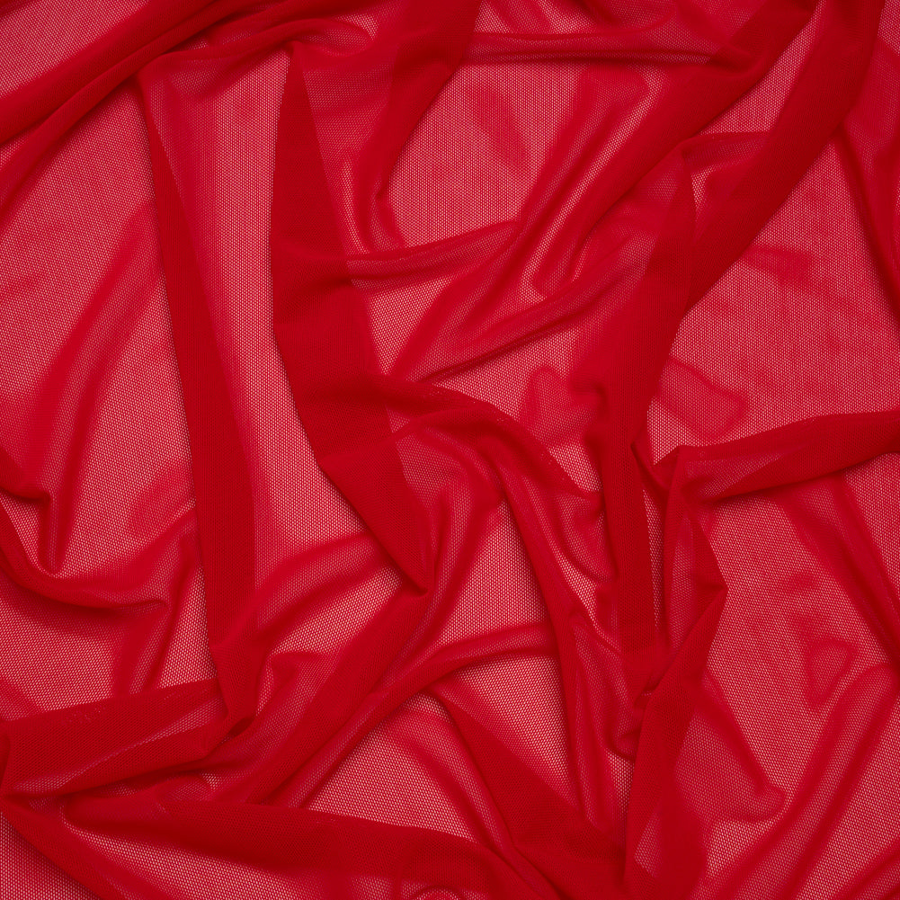 Nylon Stretch Mesh - Red - Bernetta Collection
