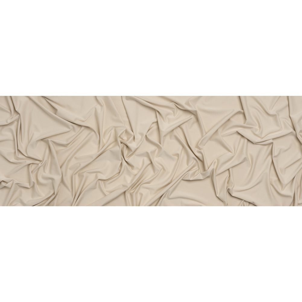 Stretch Bamboo Jersey - Pale Beige - Willow Collection