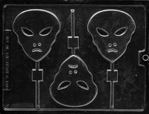 Alien Lolly Chocolate Mold