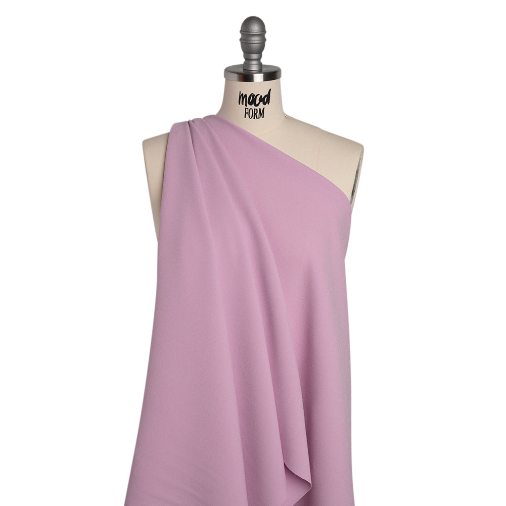 Stretch Polyester Crepe by Alex Perry - Lilac Purple - Designer Deadstock