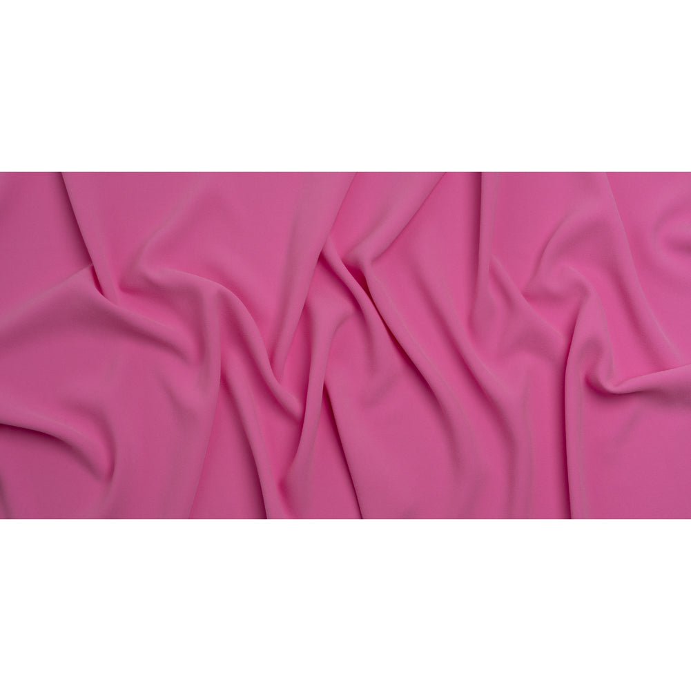 Stretch Polyester Crepe by Alex Perry - Bubblegum Pink - Designer Deadstock