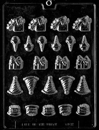 Birthday Decorations Chocolate Mold - LPK102
