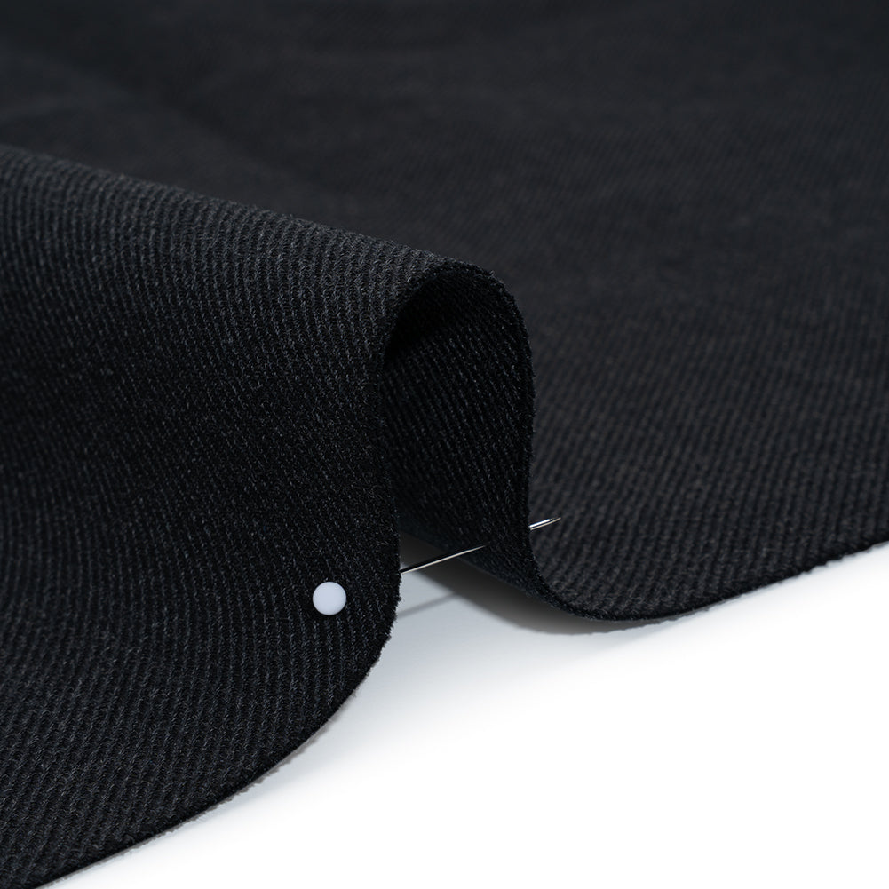 Wool Twill Coating by Alexander McQueen - Charcoal - Designer Deadstock
