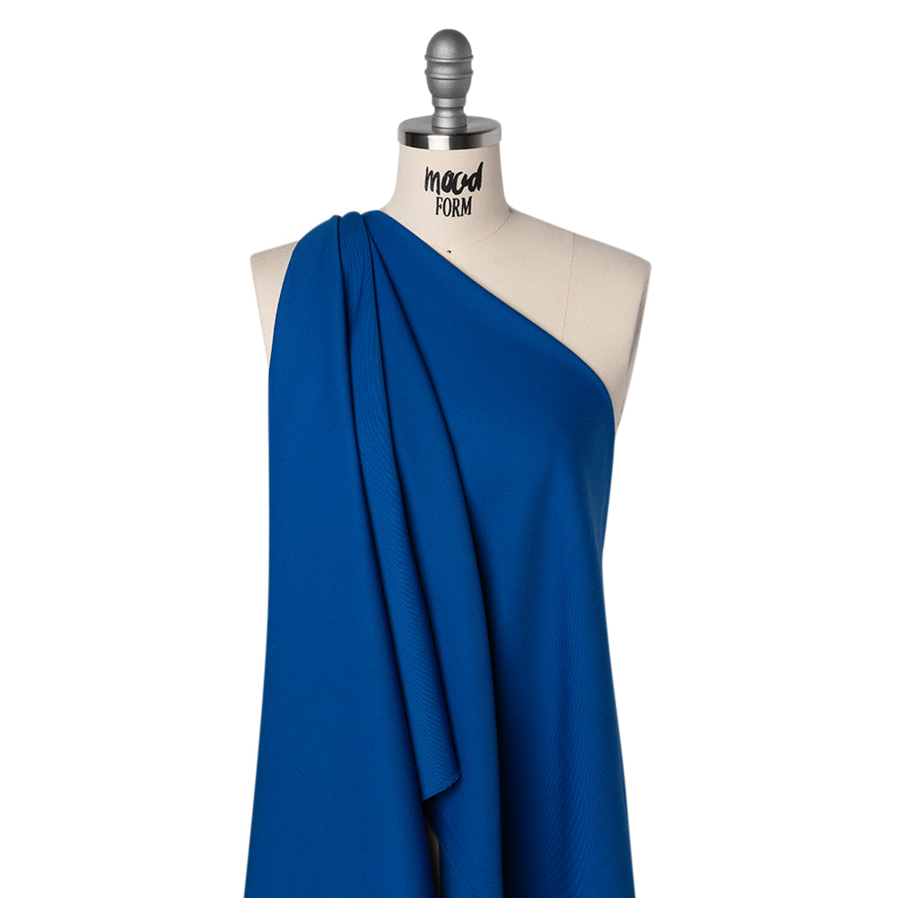 Wool Twill by Alexander McQueen - Blue - Designer Deadstock