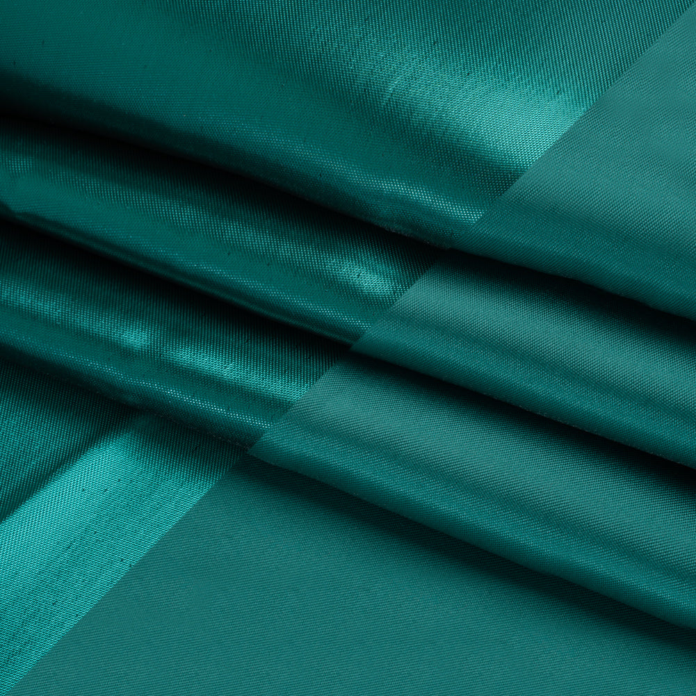 Double Faced Lame Mikado - Teal - Sara Collection