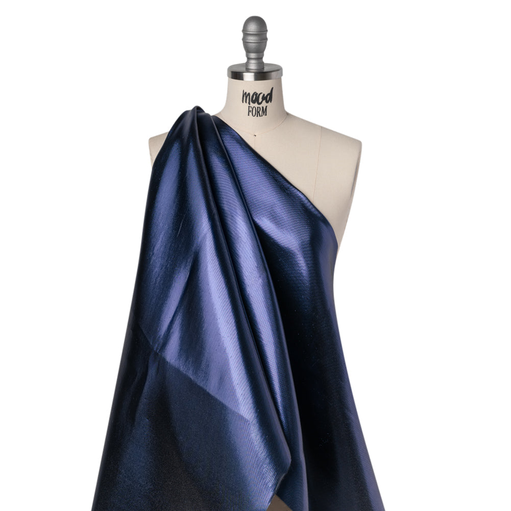 Double Faced Lame Mikado - Royal Blue - Sara Collection