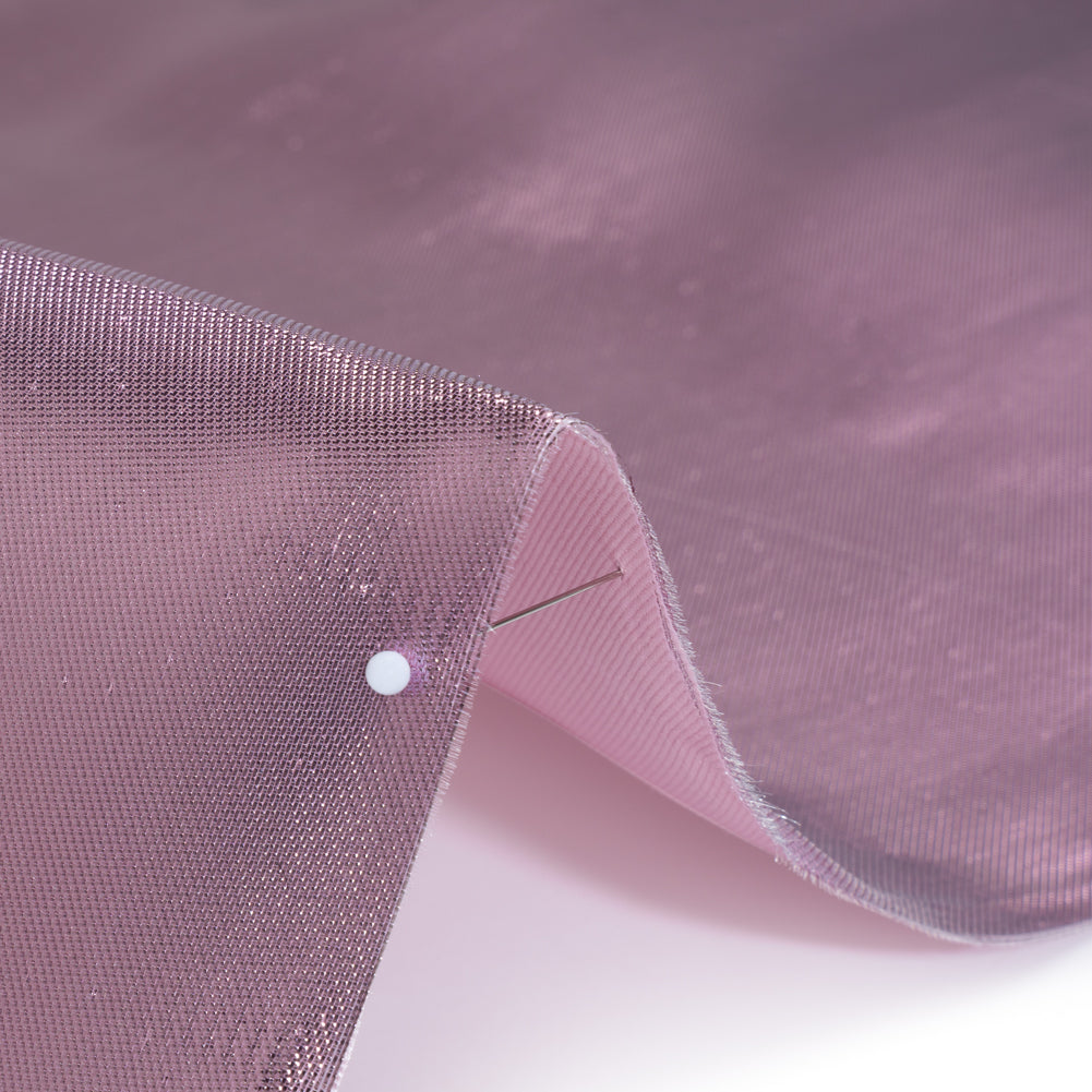Double Faced Lame Mikado - Baby Pink - Sara Collection