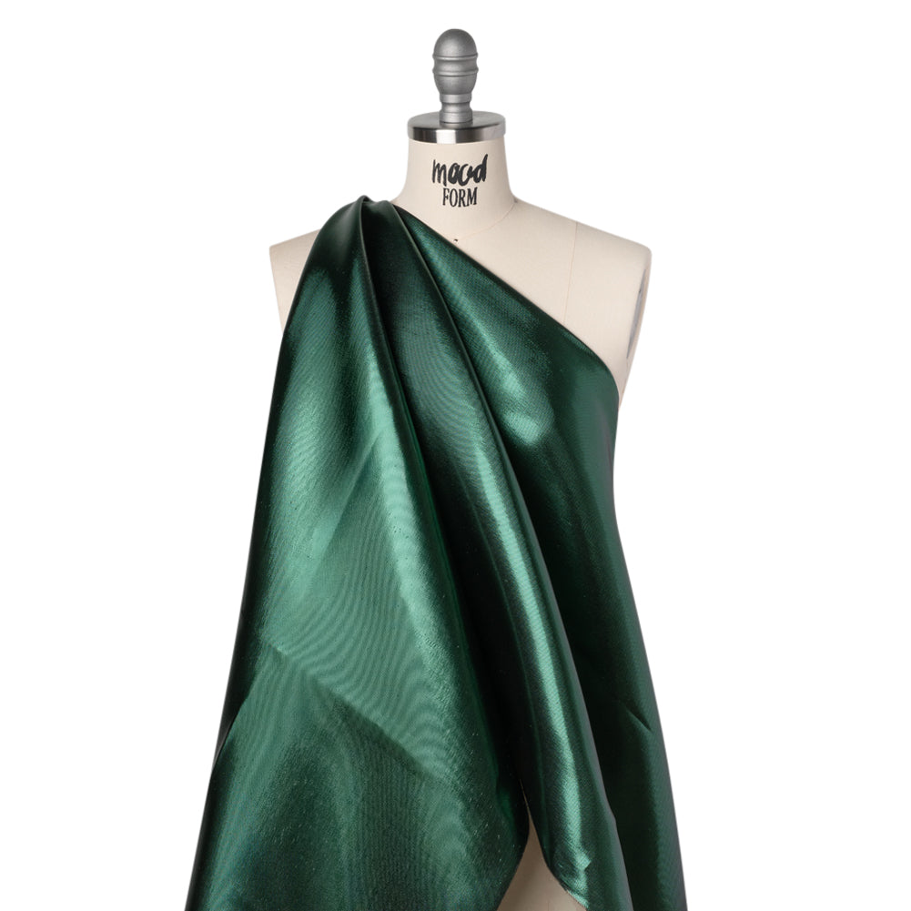 Double Faced Lame Mikado - Sea Green - Sara Collection