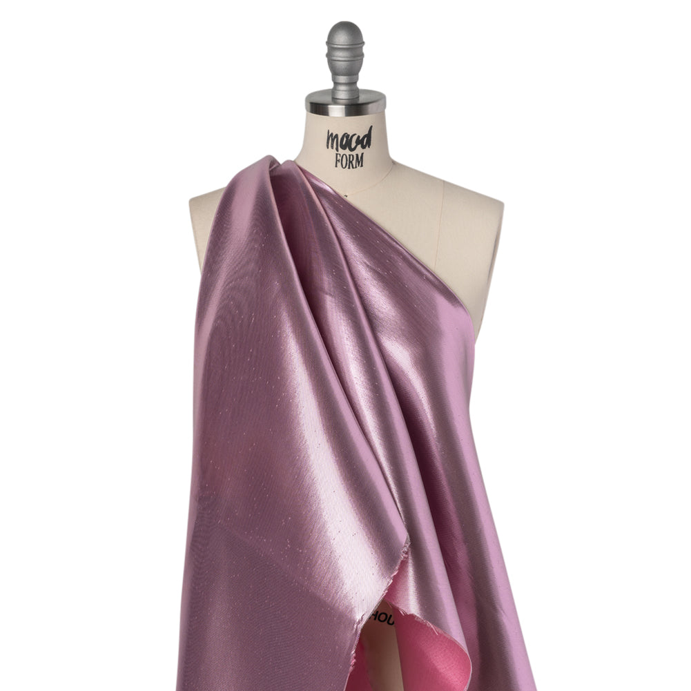 Double Faced Lame Mikado - Bubblegum Pink - Sara Collection