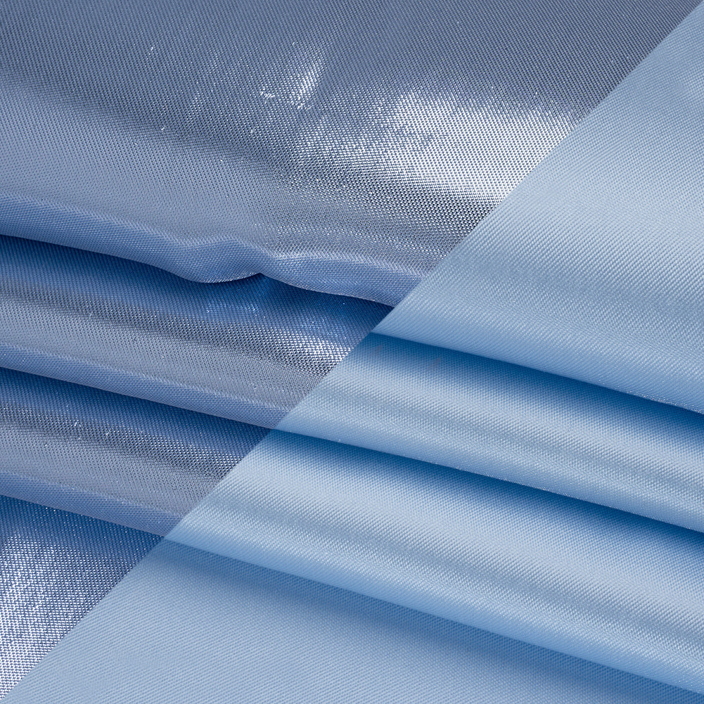 Double Faced Lame Mikado - Baby Blue - Sara Collection