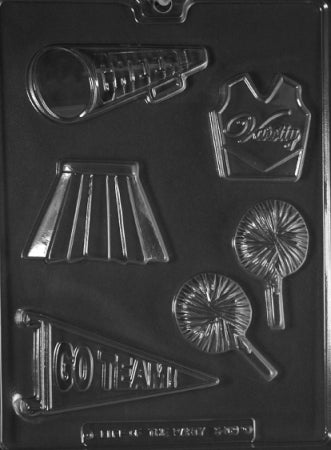 Cheerleader Kit Chocolate Mold