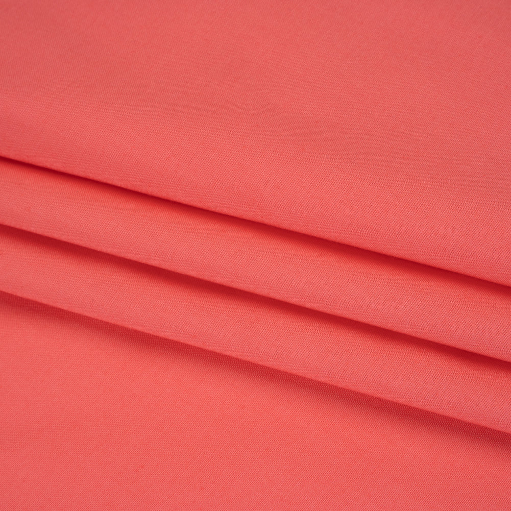 Sew Classic Solid Quilting Cotton Fabrics - Sun Kissed Coral