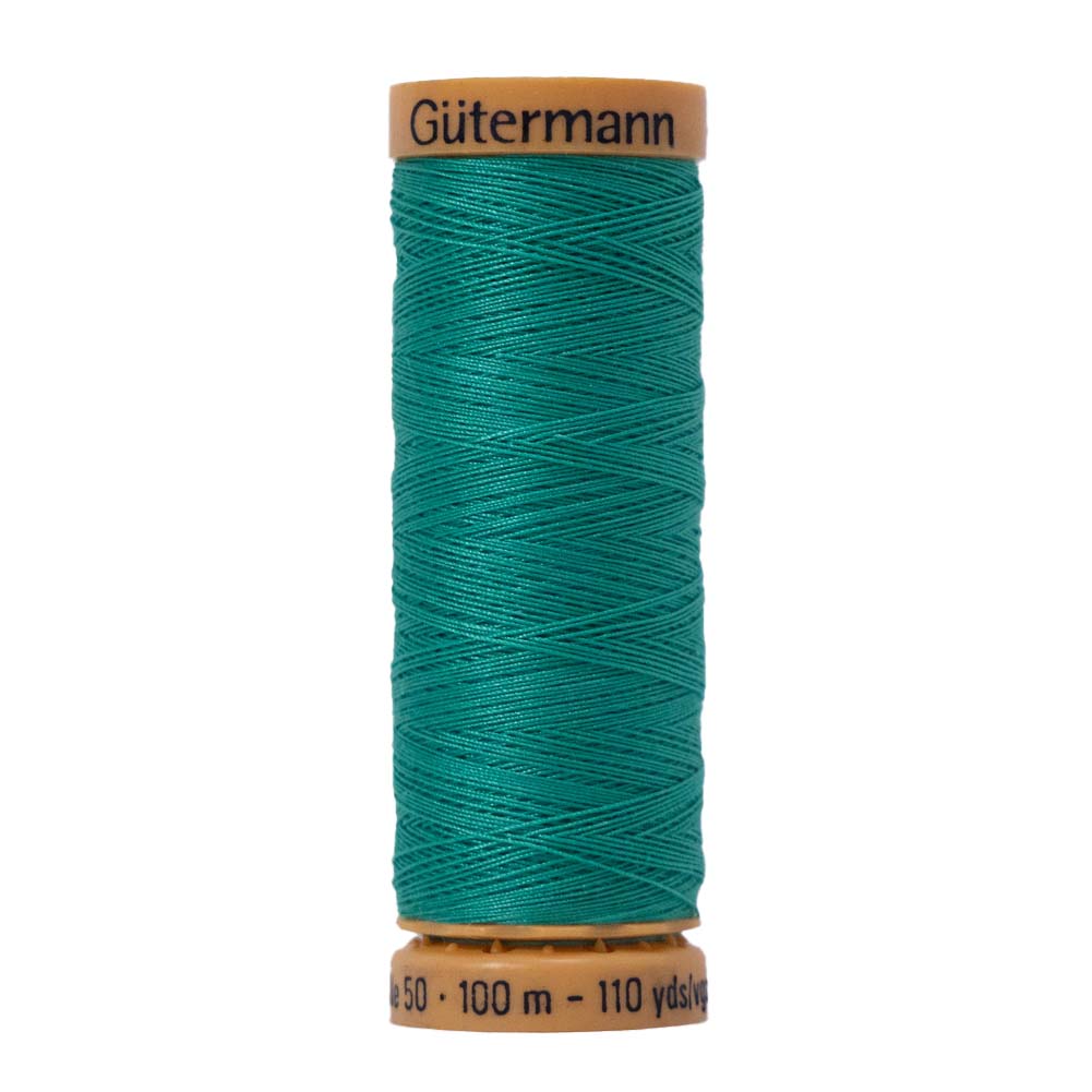 Gutermann Natural Cotton Thread 100m - 7745 Electric Shamrock