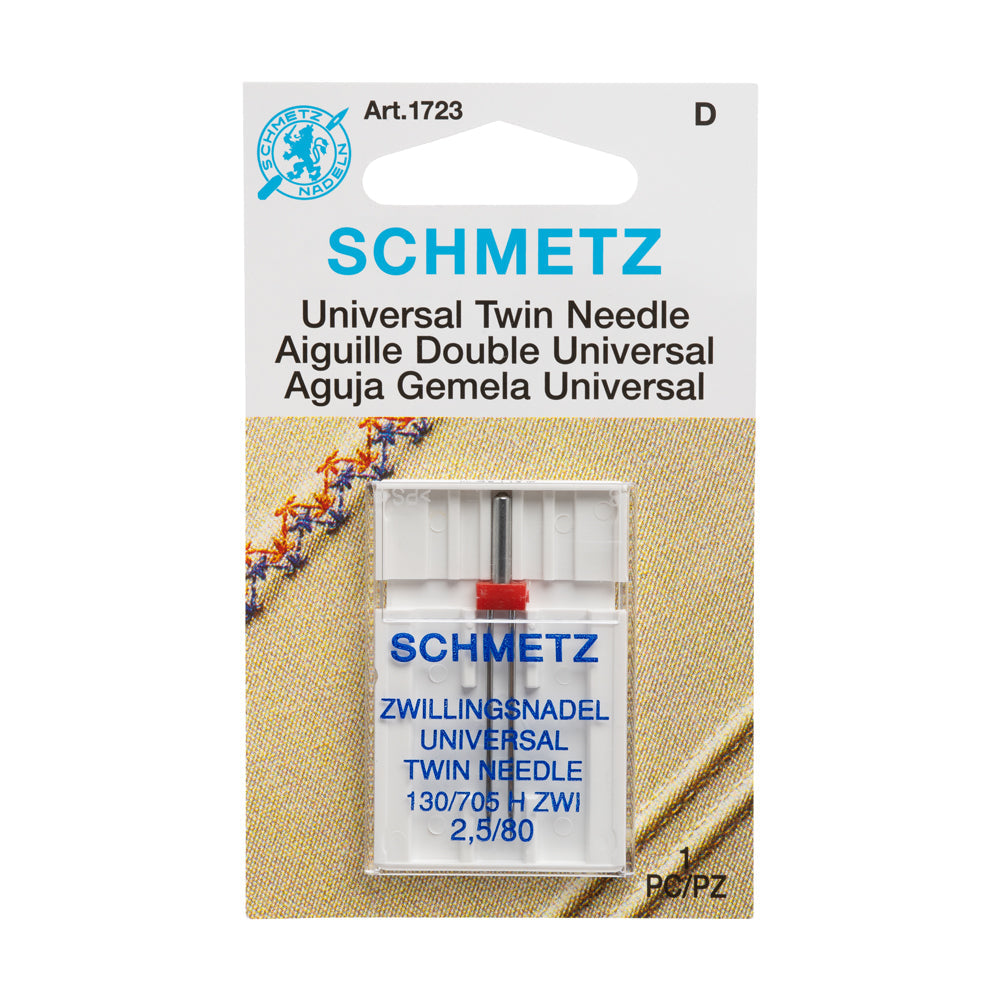 Schmetz Universal Twin Machine Needle - 2.5/80 - 1 ct