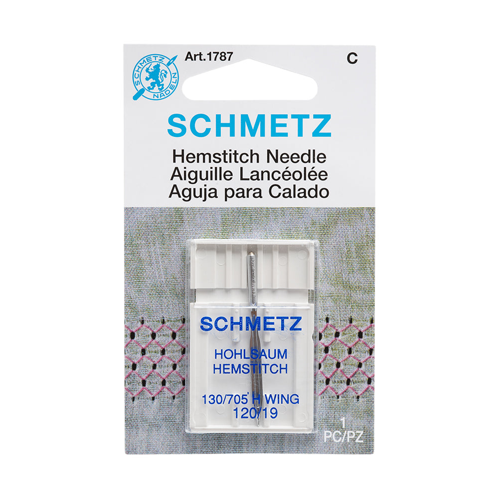 Schmetz Hemstitch/Wing Machine Needle - 120/19 - 1 ct