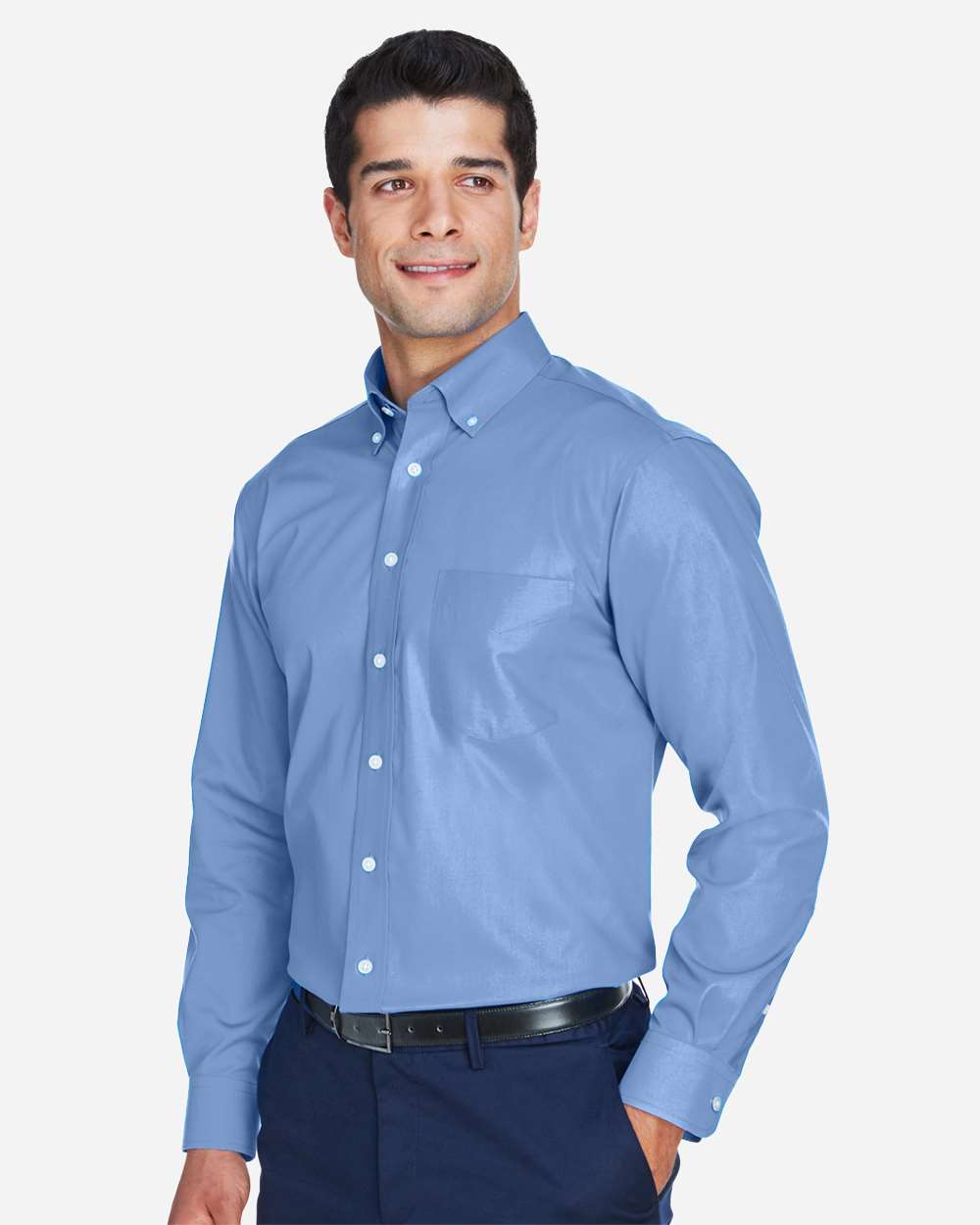 Devon & Jones® Mens Oxford Dress Shirt Cotton Polyester Classic Fit