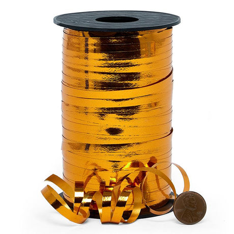 3/16" Metallic Smooth Curling Ribbon 3/16 '' X 250 yd - Royal Color 1 / ROLL