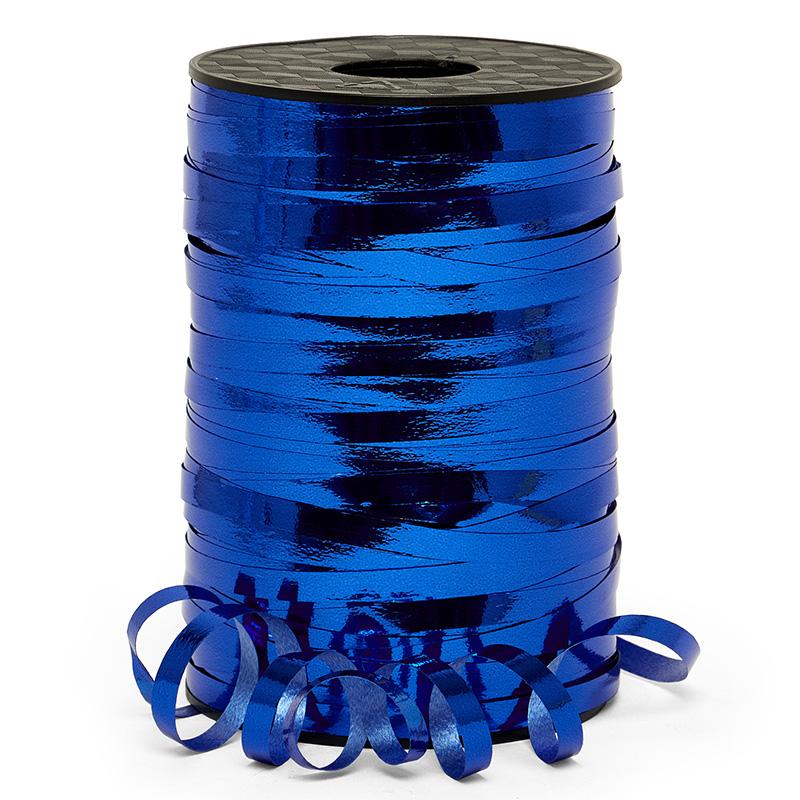 3/16" Metallic Smooth Curling Ribbon 3/16 '' X 250 yd - Royal Color 1 / ROLL